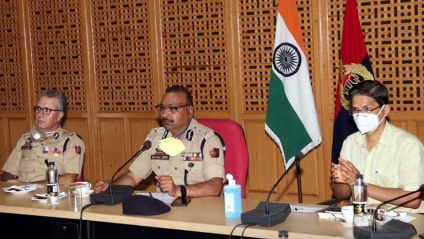 DGP reviews overall security arrangements of J&K ahead of Eid, ID