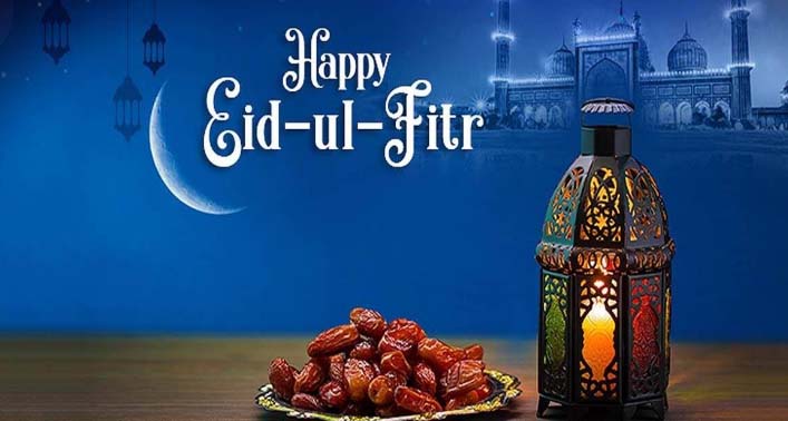 K.K Gupta greets people on  Eid-ul-Fitr