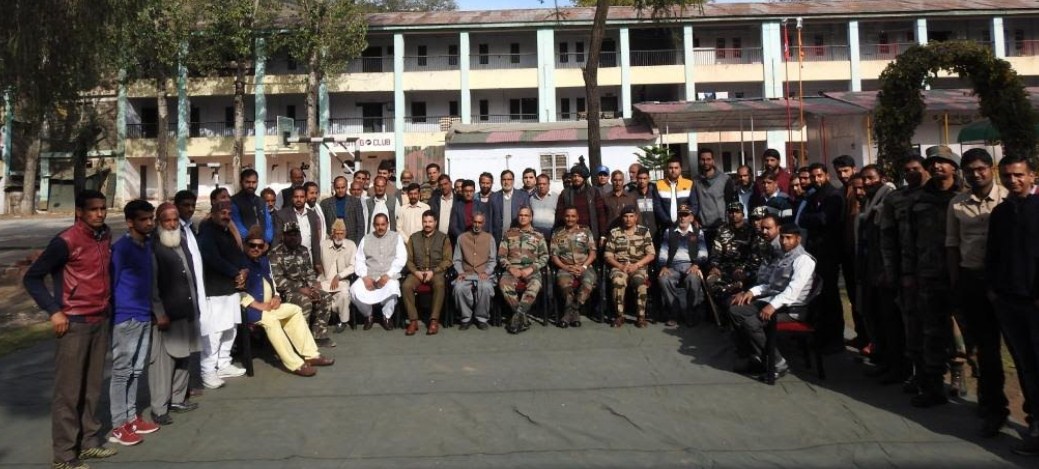 Army organized Ekta meeting in Mendhar