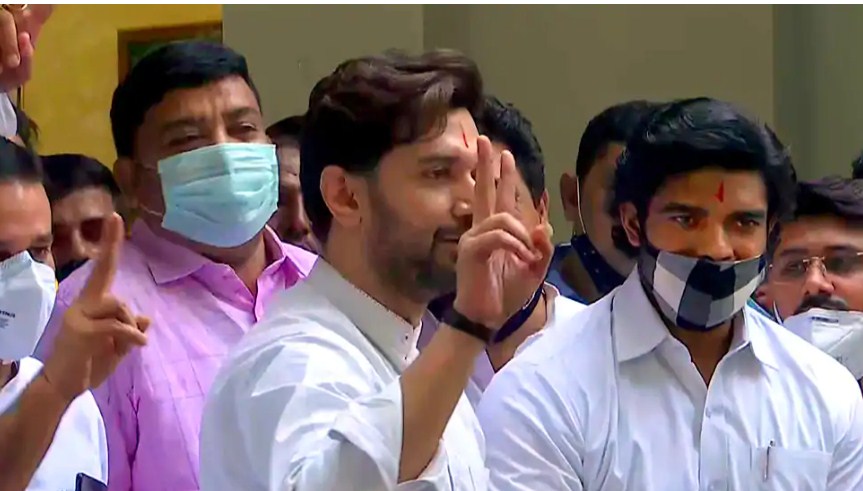 Chirag Paswan breaks silence on LJP's decision to contest Bihar election alone