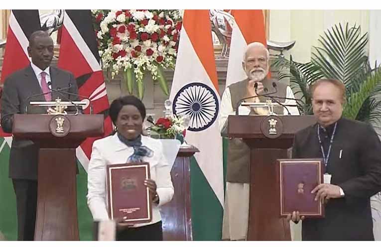 IGNOU and The Open University of Kenya Forge Strategic Partnership with Signing of MoU