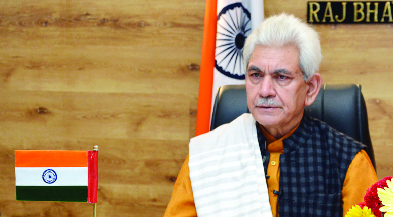 UT Govt working to ensure GI tagging of carpet, wood carving, other products of Kashmir: LG Sinha