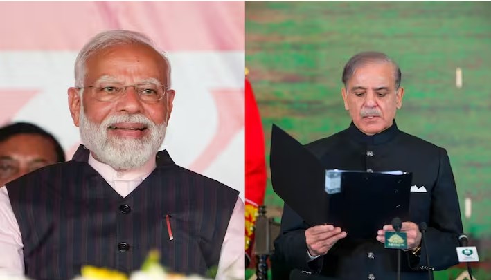 PM Modi congratulates Shehbaz Sharif on 2nd term as Pakistan Prime Minister