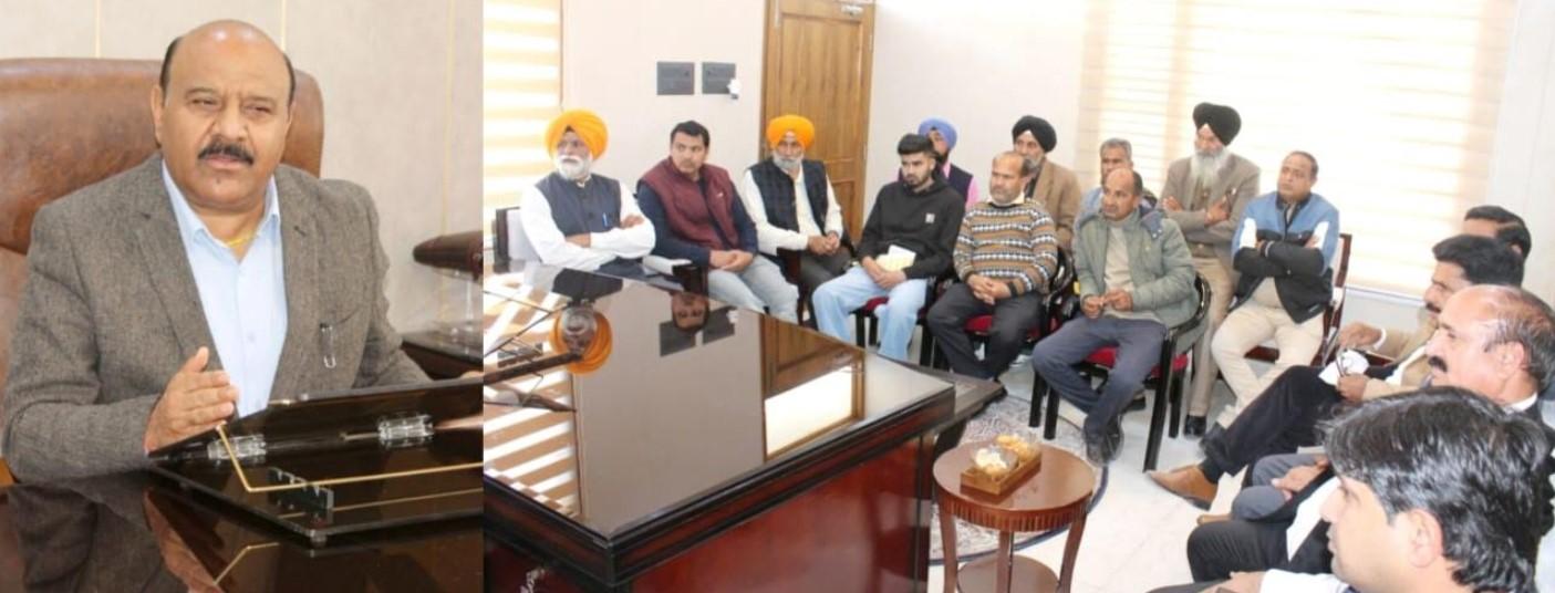 Dy CM meets delegations; assesses their issues, concerns