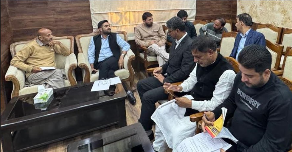 MP Er Rashid visits Budgam, holds series of meetings