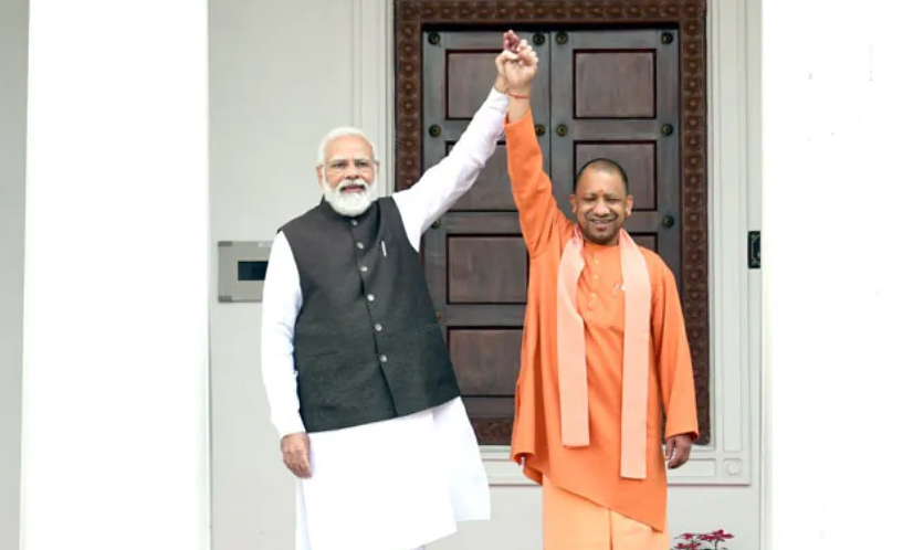 Modi-Yogi magic works, BJP emerges as clear winner  AAP dethrones Congress in Punjab  Goa: BJP set to form government