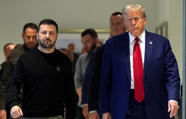 Trump says he may meet Ukraine's Zelensky next week