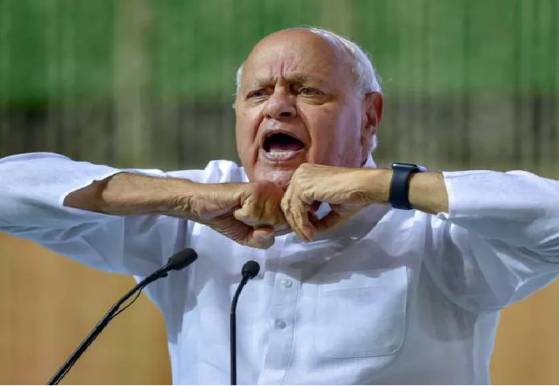NC MPs stage protest in Lok Sabha over Farooq's detention
