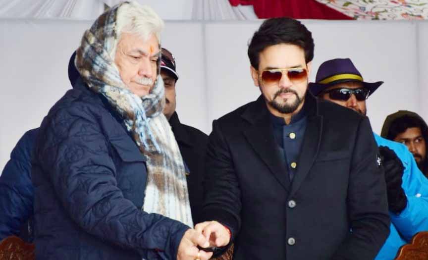 Gulmarg to be Centre of Excellence for winter games soon: LG Manoj Sinha