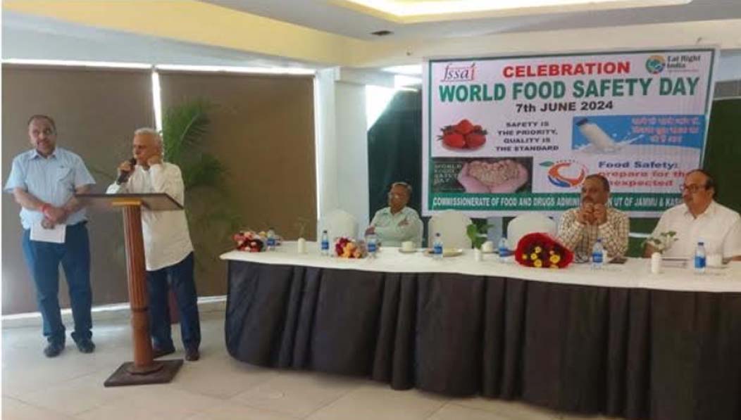 Food & Drugs Administration celebrates world food safety day across J&K