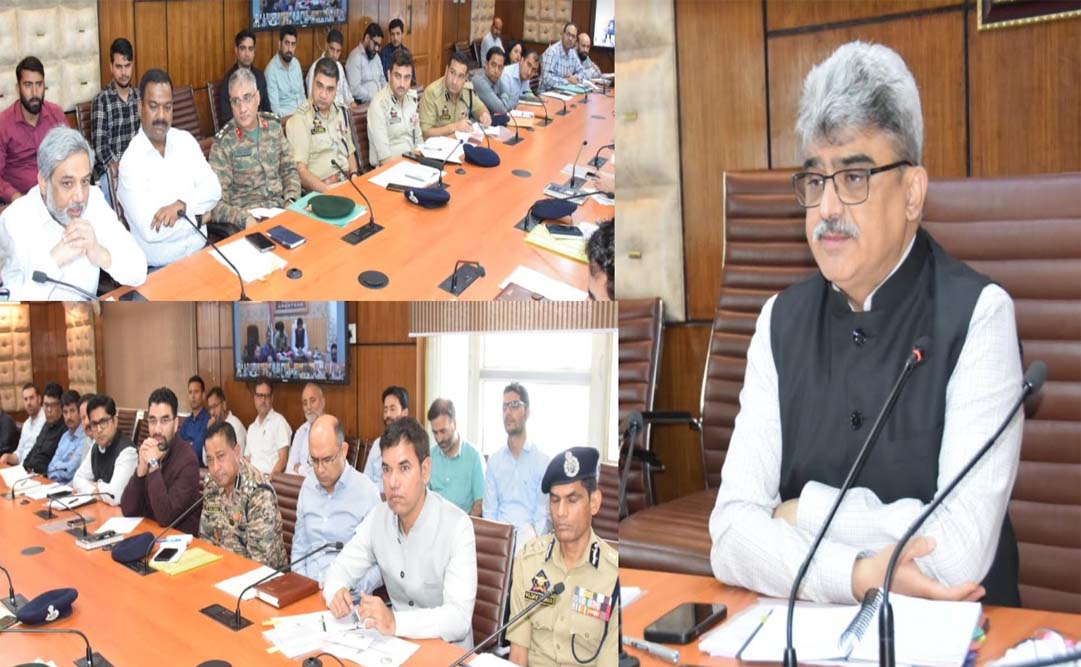 Atal Dulloo chairs high-level flood preparedness meet of J&K