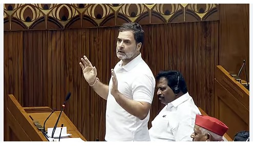 Portions of Rahul Gandhi's speech in Lok Sabha expunged; RSS slams Congress MP