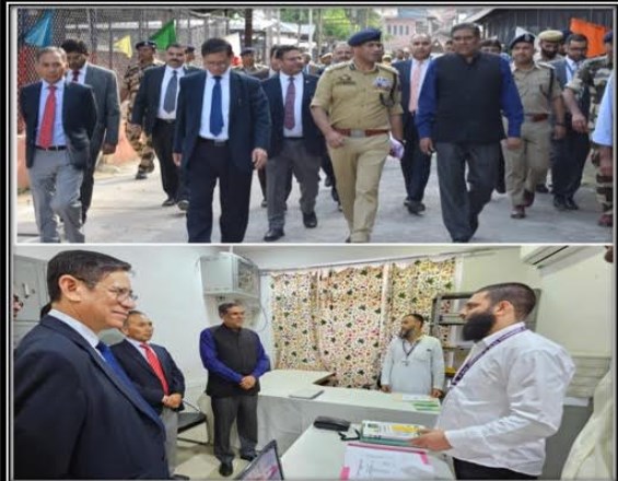 Justice Sanjiv Khanna Inspects Central Jail Srinagar; Extends Eid Greetings to Inmates