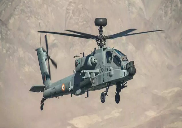 IAF's Apache attack chopper makes emergency landing in Ladakh; both pilots safe