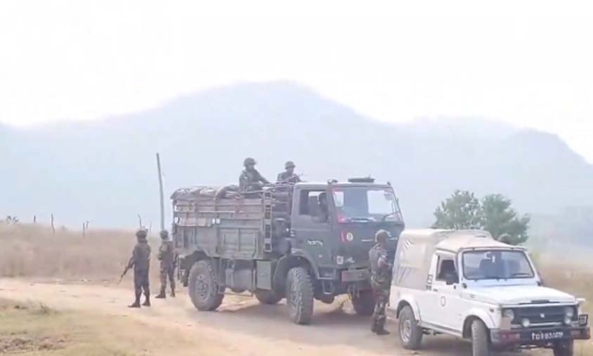One terrorist killed, two on run after attack on army convoy near Assan Mandir in Jammu and Kashmir’s Battal