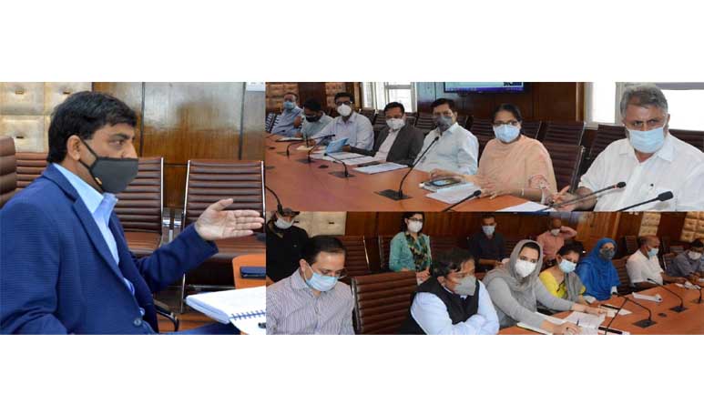 CS reviews employment generation avenues in J&K