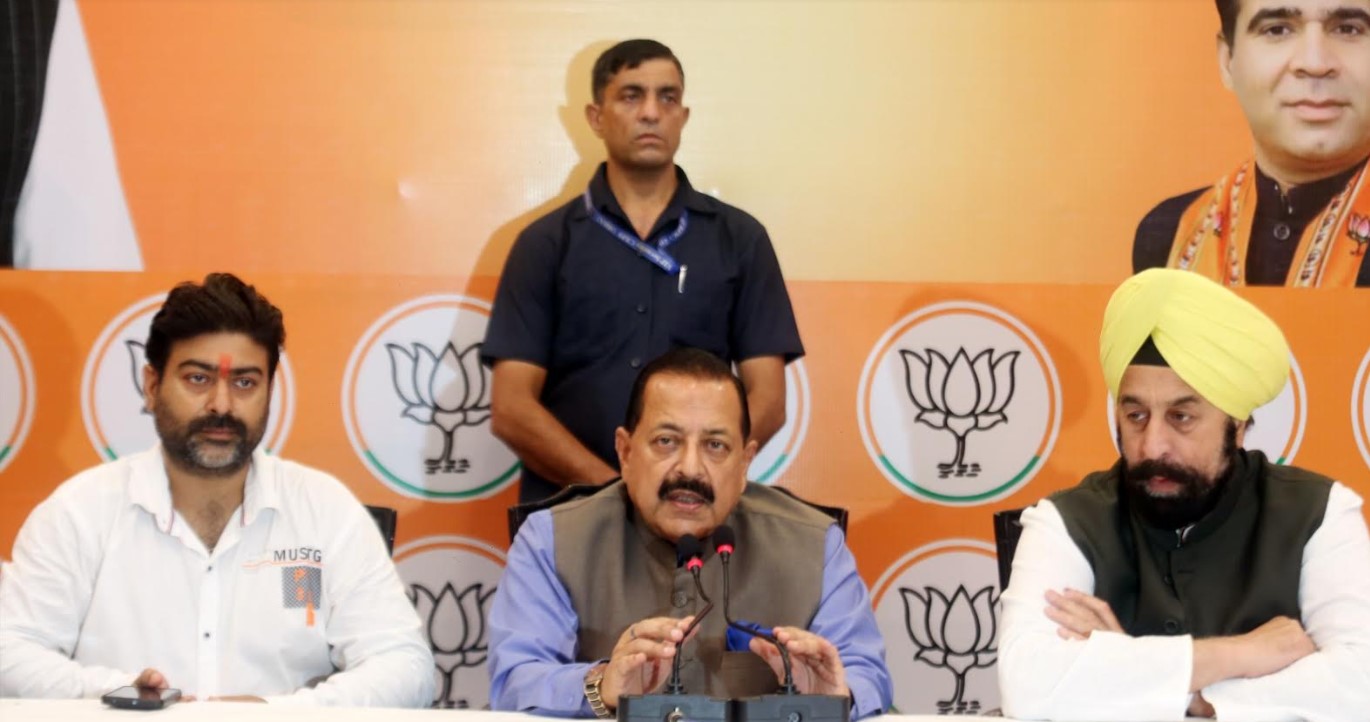 BJP working on mission mode to form Govt in J&K: Dr Jitendra Singh