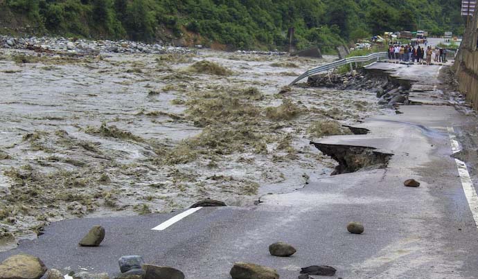 Himachal Pradesh: Over 190 roads closed after cloud burst, flash floods