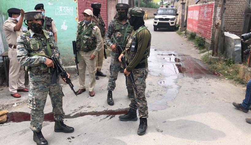 J&K: 2 policemen martyred, 1 injured after terrorists attack security forces in Srinagar Nowgam