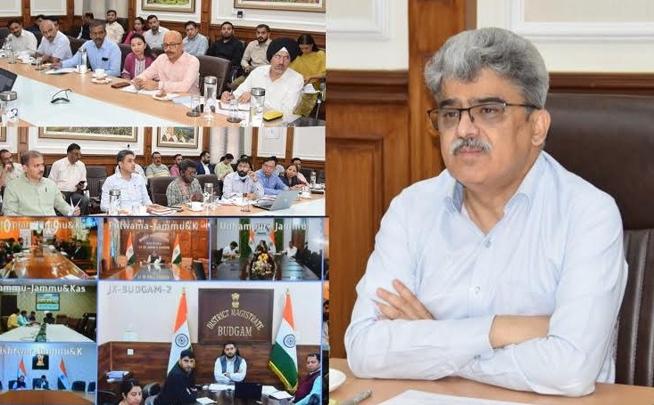 CS reviews take-up of Vishwakarma & RAMP schemes in the UT