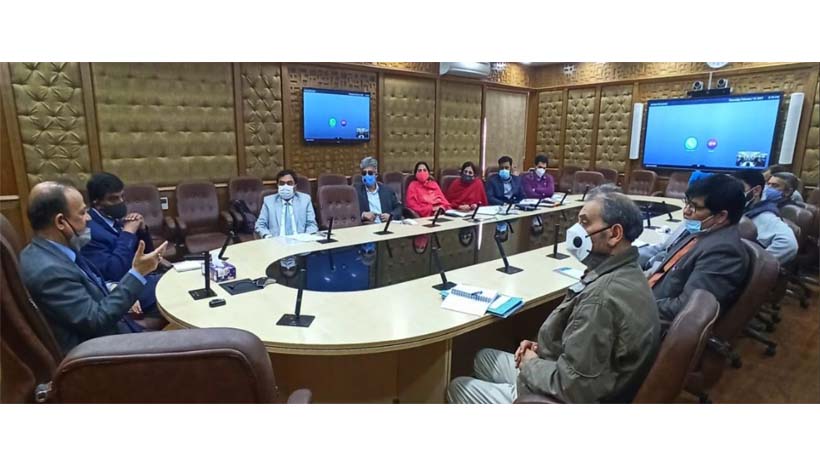 CEO chairs meeting of Administrative Secretaries to review implementation of GeM in J&K