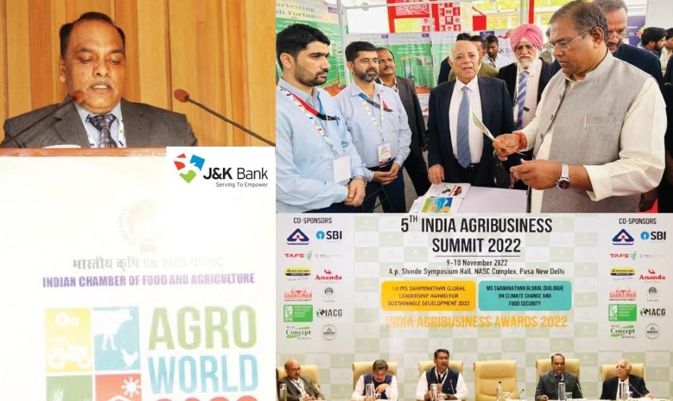 J&K Bank MD attends India International Agro Trade & Technology Fair