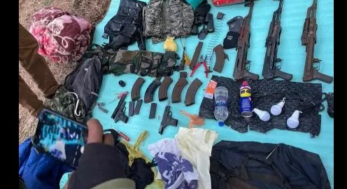 Militant hideout busted in Anantnag forests