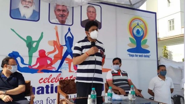 Yoga helps in maintaining physical, mental & spiritual health: Div Com Jammu