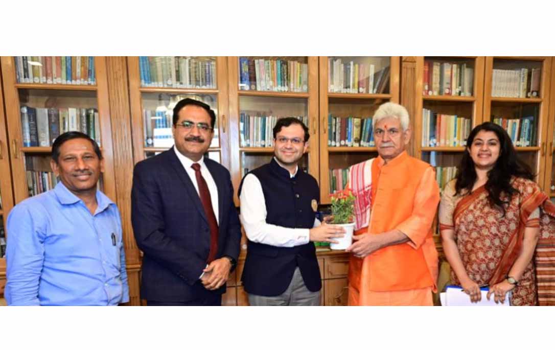 Godrej Industries Group delegation calls on LG Sinha