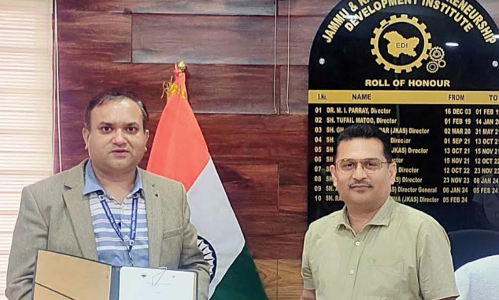 JKEDI inks MoU with Central University Jammu
