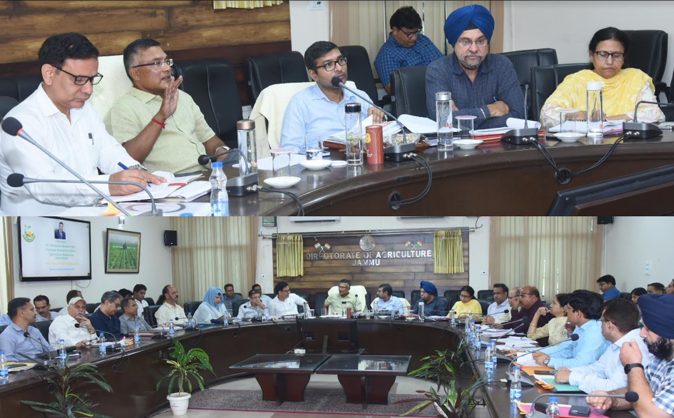 Shailendra Kumar reviews progress on CSS, CAPEX, NABARD, HADP projects