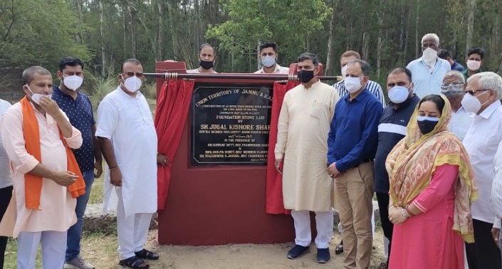 Jugal, Ganga, Keshav kick started Construction of Bridge and Road to Kamala in Vijaypur Constituency
