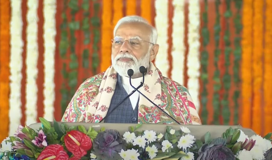 "J-K had to bear brunt of dynastic politics for decades": PM Modi in Jammu