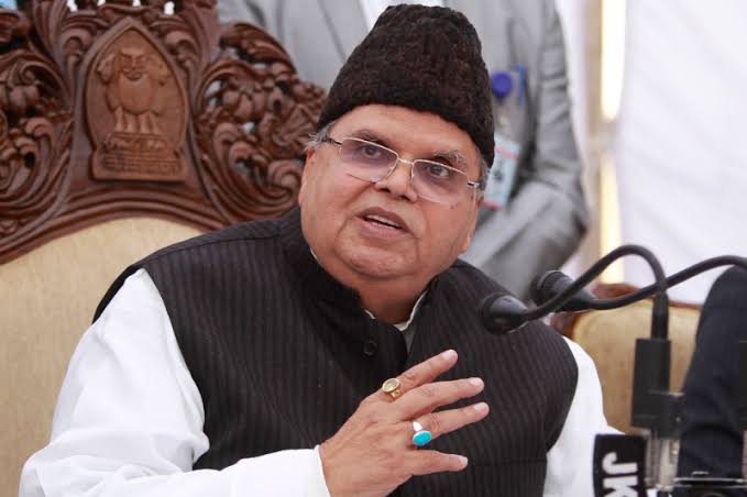 Governor SP Malik greets people in Eid-ul-Fitr