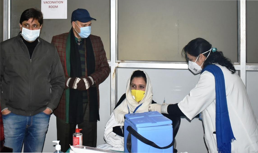 COVID19 vaccination: Dry run held in Rajouri