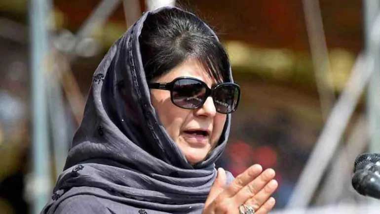 Nothing can be achieved by killing political activists: Mehbooba
