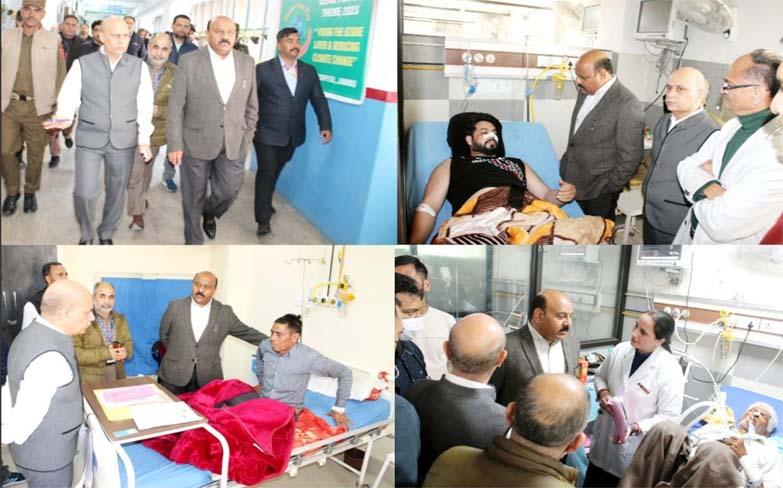 Dy CM visits GMC Jammu; assures hassle free deliverance of healthcare services