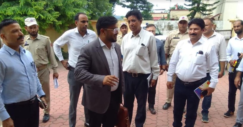 Abhishek Sharma assumes charge as DC Rajouri; Reviews preparations for upcoming Legislative Assembly Elections