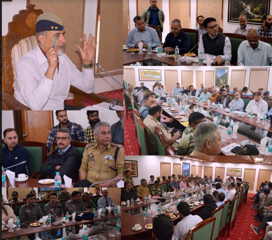 SANJY-2024: NDMA conducts Table Top Exercise at Pahalgam