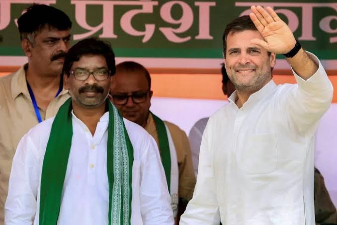 JMM-Congress set to form Government In Jharkhand, BJP Says Respect Mandate