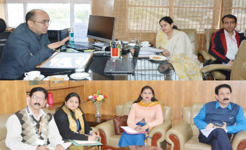 Secretary H&ME reviews implementation of RBSK in J&K