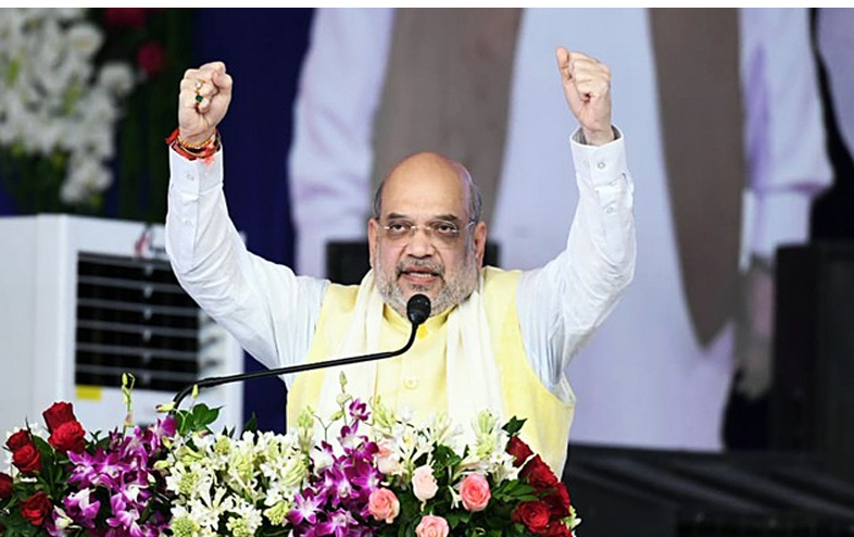 Home Minister Amit Shah pays tribute to Maharaja Hari Singh on birth anniversary