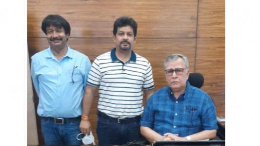Members Roll Ball Association call on Advisor 
