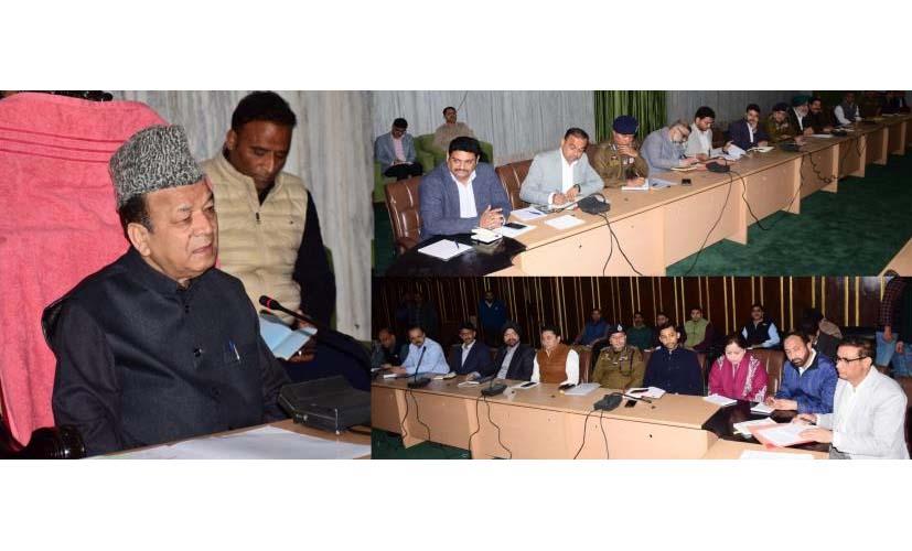 Speaker reviews security, other arrangements for Assembly Budget Session