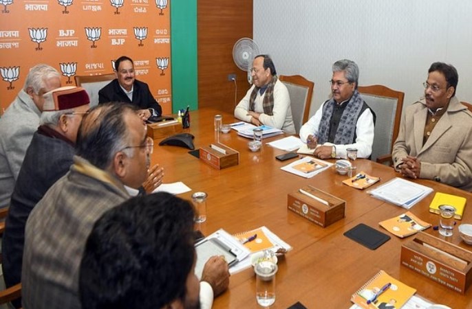 Nadda chairs BJP general secretaries meet; brainstorms on strategy for Assembly, Lok Sabha polls