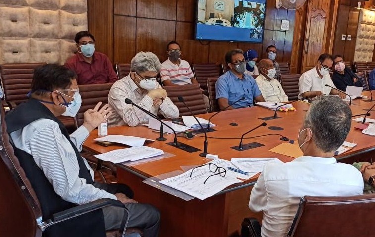 Advisor Bhatnagar chairs high level meet on implementation of NEP-2020 in SED