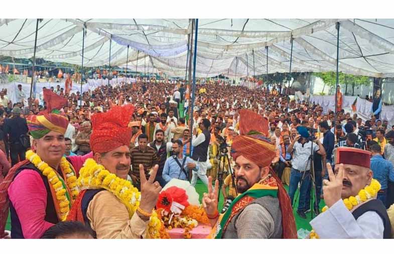 Tiranga got true honour in J&K under Modi govt: Anurag Thakur