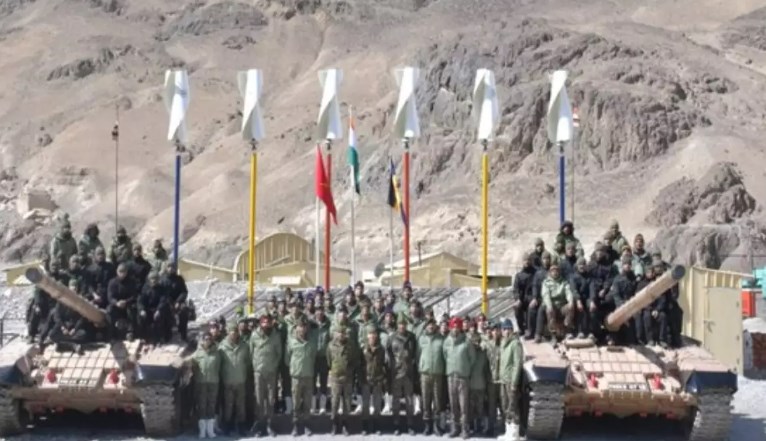 Indian Army sets up one of world's highest tank repair facilities near China border