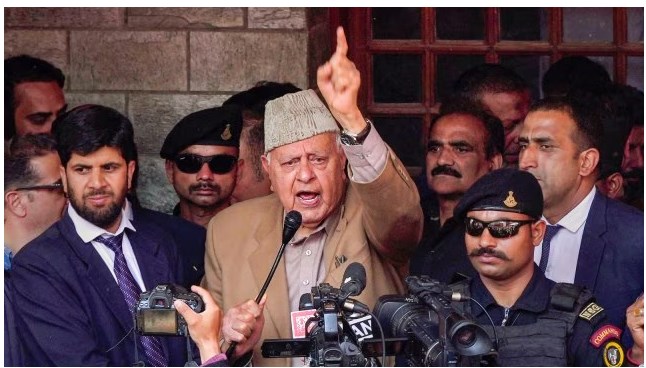 If new govt comes in Delhi, EVMs would be thrown into a river: Farooq Abdullah