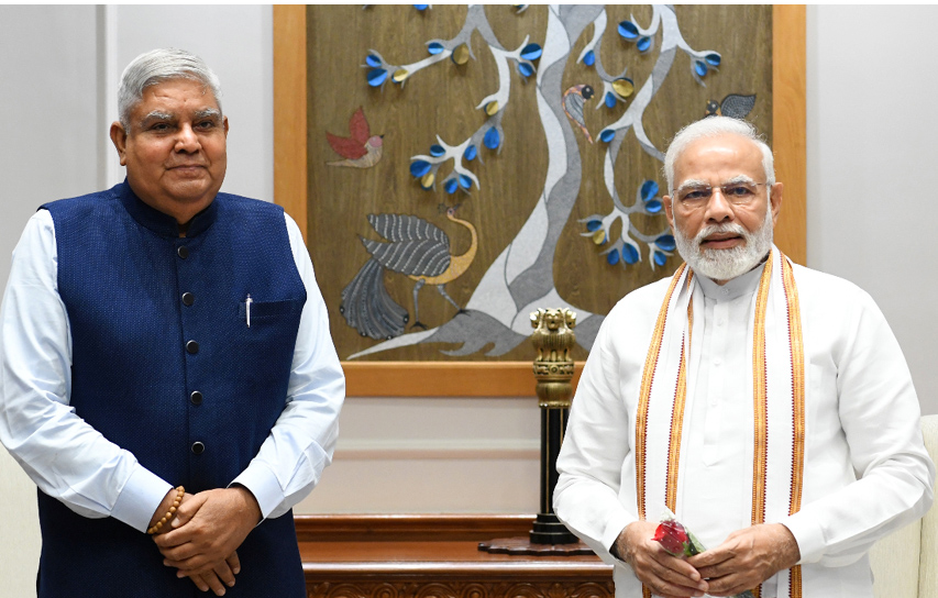 Bengal Governor Jagdeep Dhankhar Is BJP's Vice Presidential Candidate